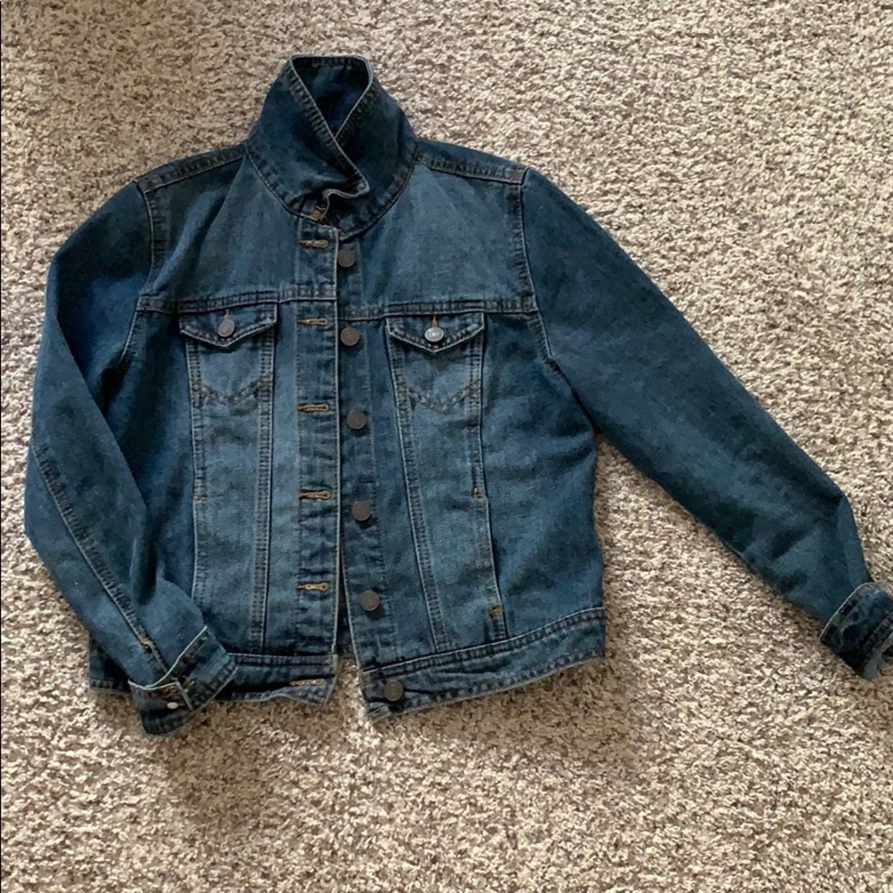 Jean jacket (dark wash)